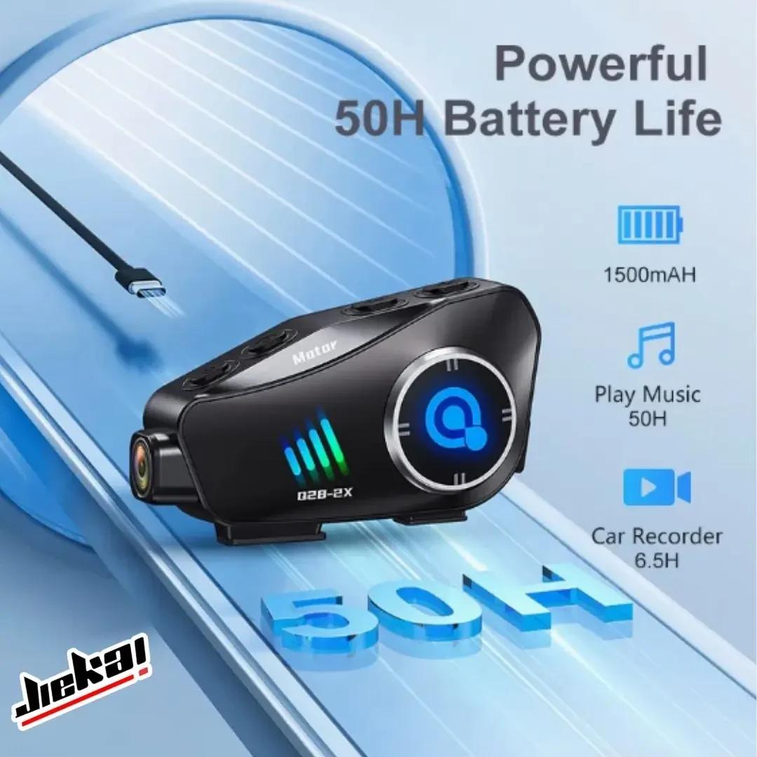 Jiekai Q28 Motosi̇klet Kamerali Intercom